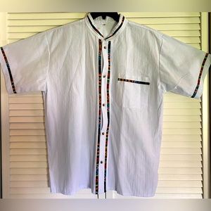 Artesanal Men’s Shirt / Guayabera Artesanal de Manta